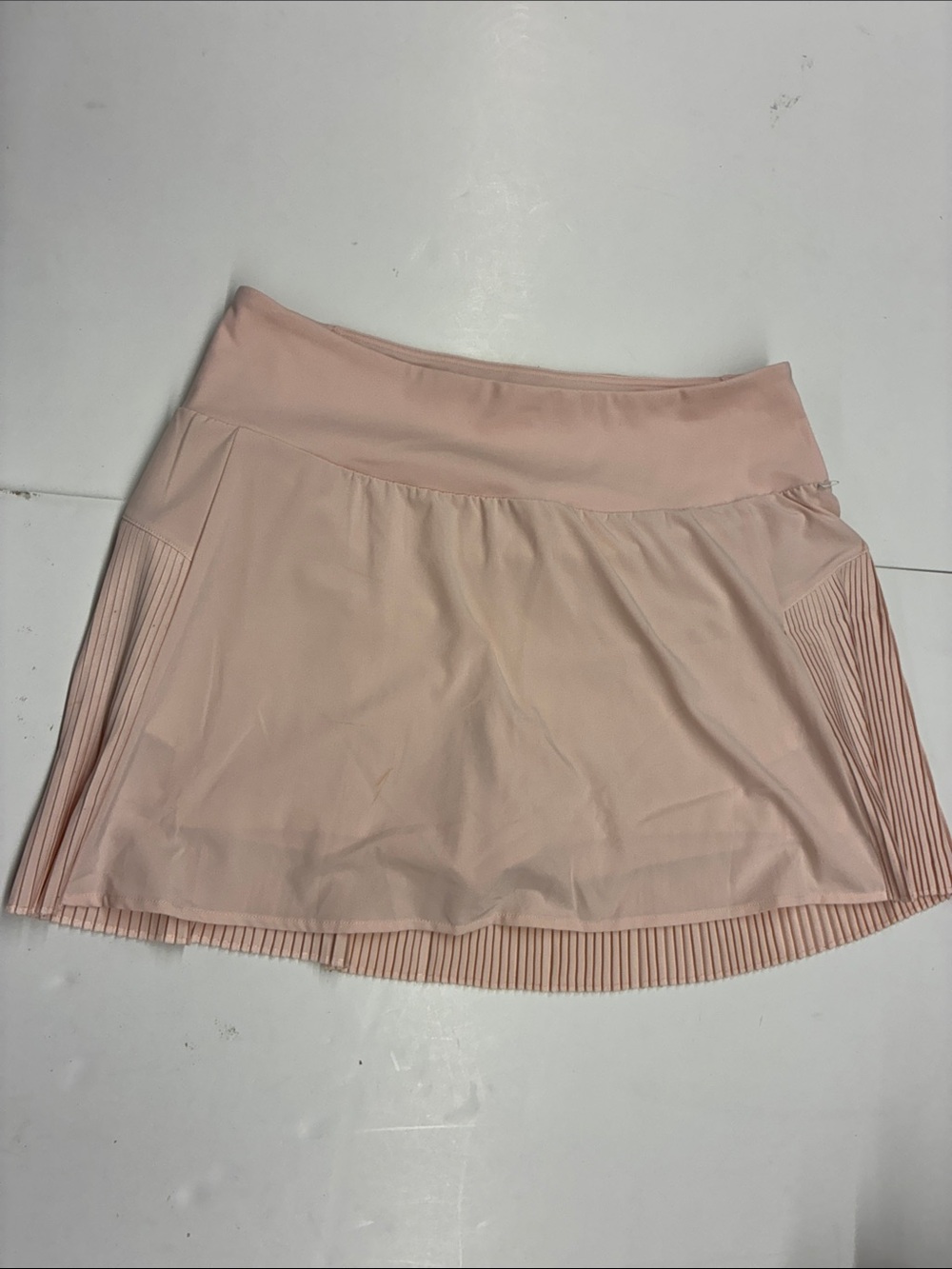 NEW Zella Women’s Blush Pink Pleated Athletic Skirt Size Large